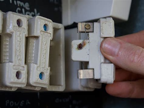 electrical box blown up|blown fuse box repair.